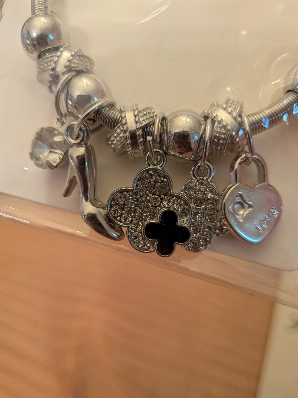 Silver Charm Bracelet - Picture 2 of 5